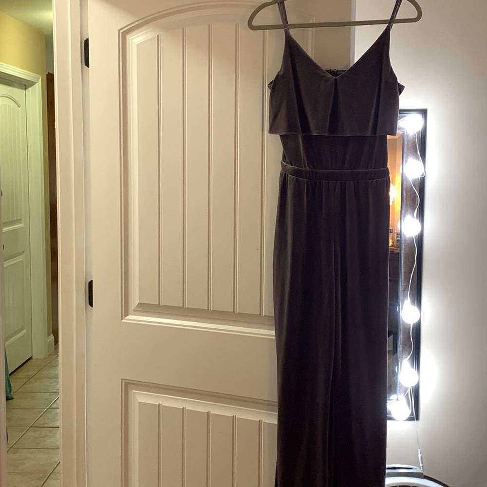 Velvet Lavender romper worn 1 time size medium